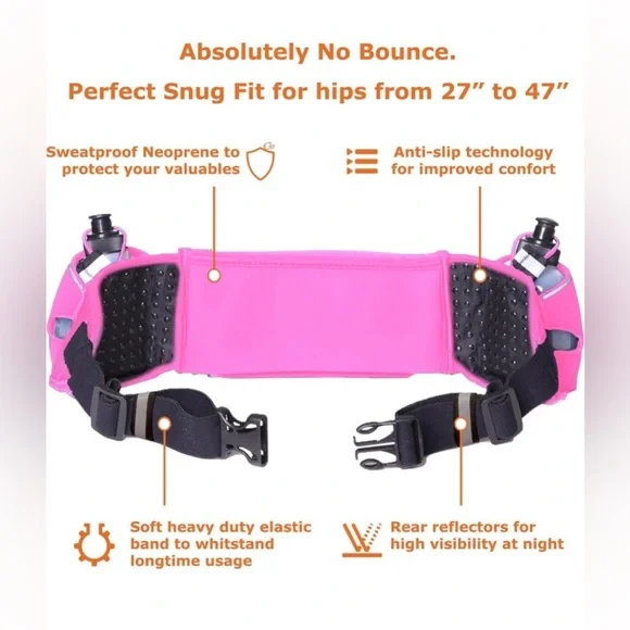 Unisex Voted No.1 Hydration Belt] Winners' Running Fuel Belt - Picture 5 of 12